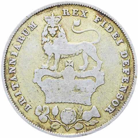 Great Britain 1825 Shilling George IV Coin Silver