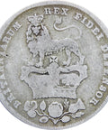 Great Britain 1826 Shilling George IV Coin Silver