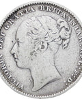 Great Britain Queen Victoria 1885 Shilling Silver Coin