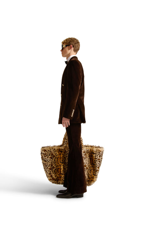 Faux Fur Large Bag