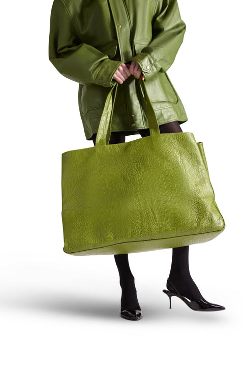 Leather Tote Bag
