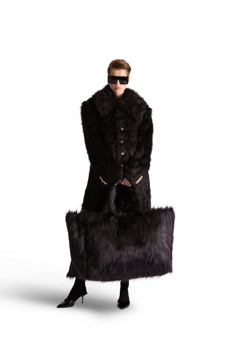 Faux Fur Large Bag