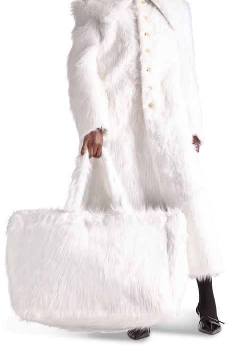 Large Faux Fur Bag