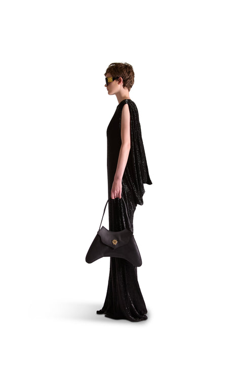 Hand Embroidered Katdana Evening Dress