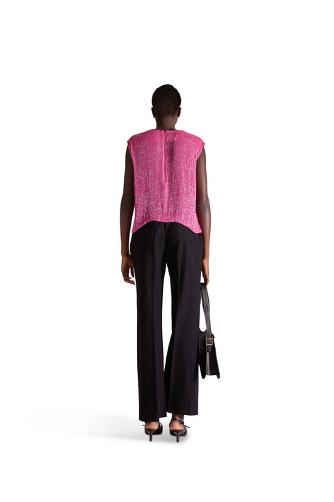 Hand Embroidered Katdana Beaded top