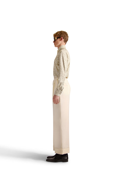 Tailored Fit Monogram Shirt
