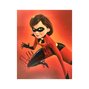 Holly Hunter Signed 10x8 The Incredibles Image (ACOA)