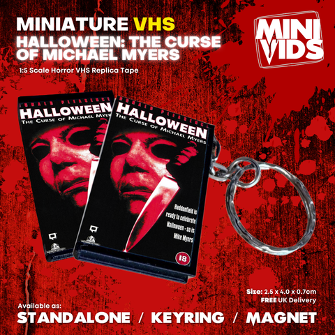 Halloween: The Curse of Michael Myers 'MiniVids' Miniature Horror VHS