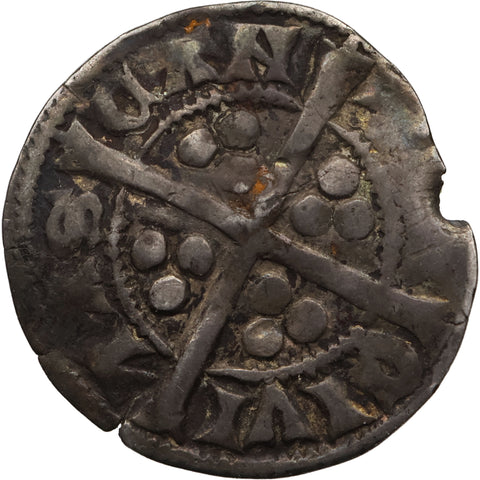 1279 - 1307 Edward I Penny England Canterbury Coin 