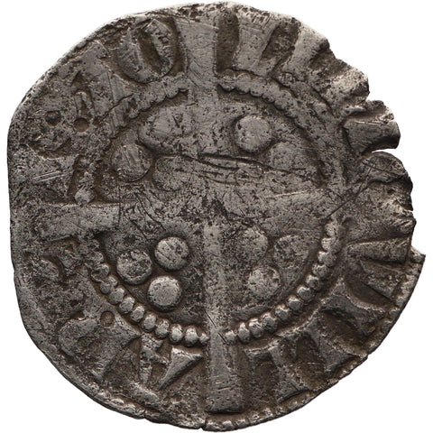1279 - 1307 Edward I Penny England Coin Berwick-upon-Tweed Mint 