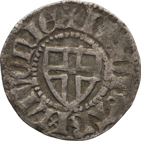 1363-1395 1 Artig Livonian Order Coin Mint Reval 