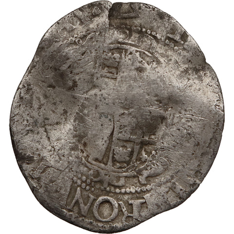 1639 - 1640 Half Groat Charles I of England Coin Triangle Mint