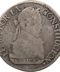 1830 JL 2 Soles Bolivia Silver Coin Simon Bolivar
