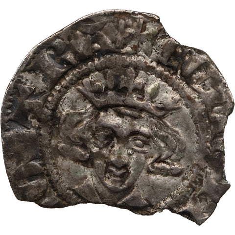 1310-1330 Sterling Toul France Denier Coin John II of Arzilières / Amedeus of Geneva