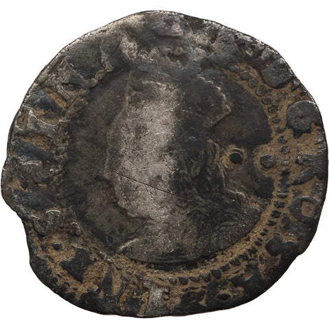 1592-1595 Half Groat Elizabeth I Coin 6th issue Silver London Mint