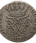 1722 12 Skilling Norway Coin Frederick IV