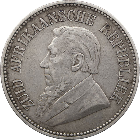 1894 2½ Shillings South Africa Coin Paul Kruger