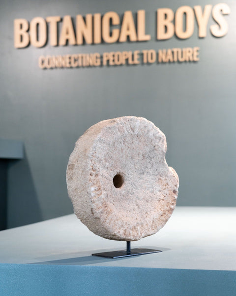 Antike Steinschleifscheiben-Skulptur - China