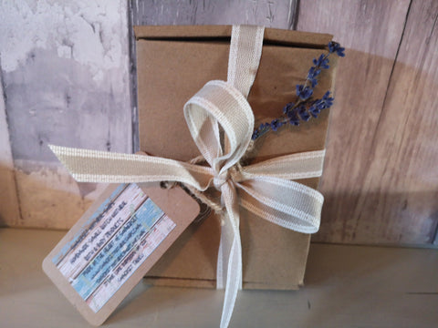 Gift set Luxury Body Butter Grapefruit Rose & Luxury Soap Hibiscus Pink Grapefruit