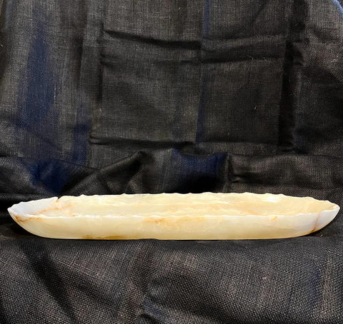 Premium Onyx Schale mit roher Kante KCN03