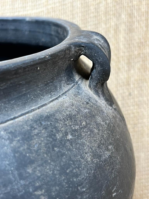 Vintage grauer Shanxi-Keramiktopf KX3112G