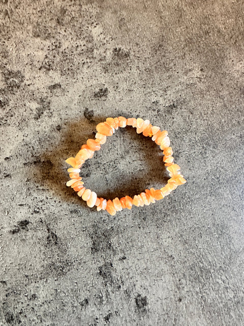 Sonnenstein - Edelstein-Splitterarmband