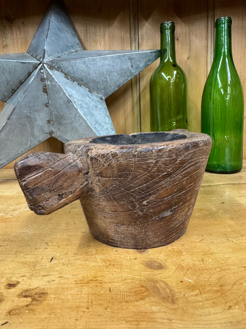 Rustic Wooden Candle Holder / Church Candle Holder / Reclaimed Farmhouse Decor (K)