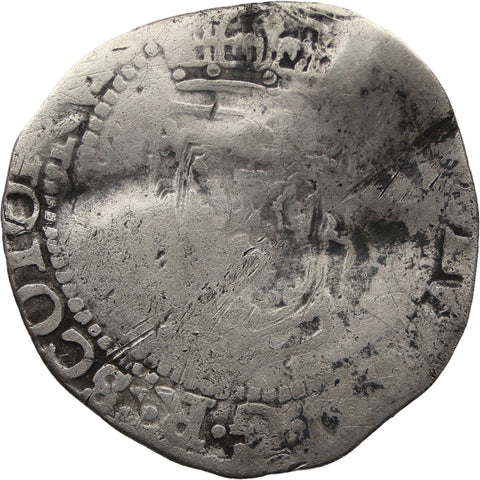 1602 ¼ Thistle Merk James VI Scotland Coin 8th Coinage