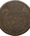 1776 C 1 Pfennig Saxony Albertine Frederick Augustus III Coin Germany