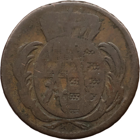 1776 C 1 Pfennig Saxony Albertine Frederick Augustus III Coin Germany