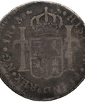 1794 NGM 1 Real Guatemala Coin Charles IV Silver