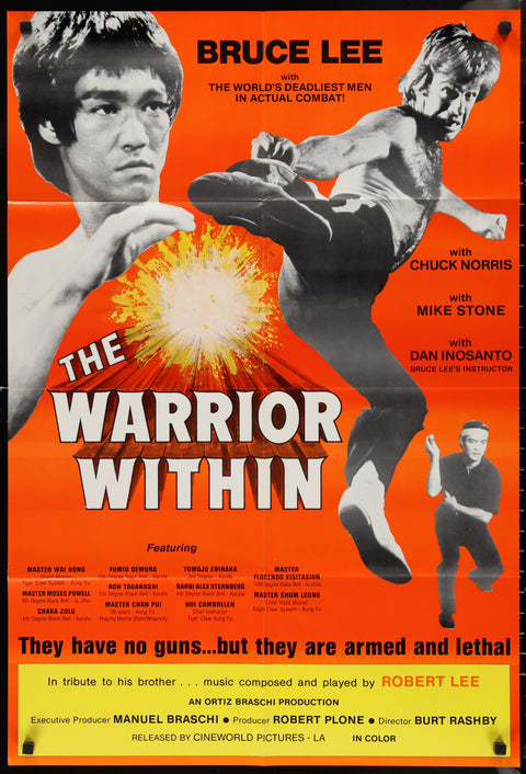 Affiche de film originale américaine (One Sheet) du film The Warrior Within (1976)