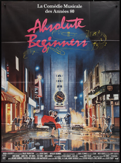 Absolute Beginners (1986) Affiche de film française originale grand format