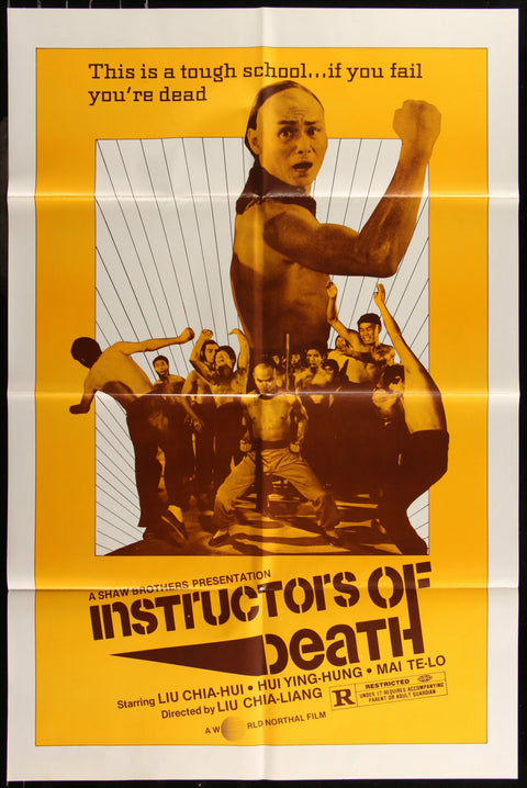Affiche originale américaine de film (One Sheet) de Instructors Of Death (1982)