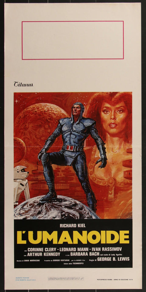Affiche de film originale italienne de Humanoid (1979)