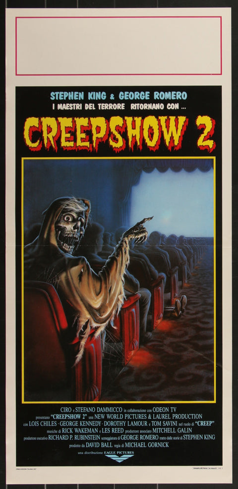 Creepshow 2 (1987) Affiche de film originale italienne