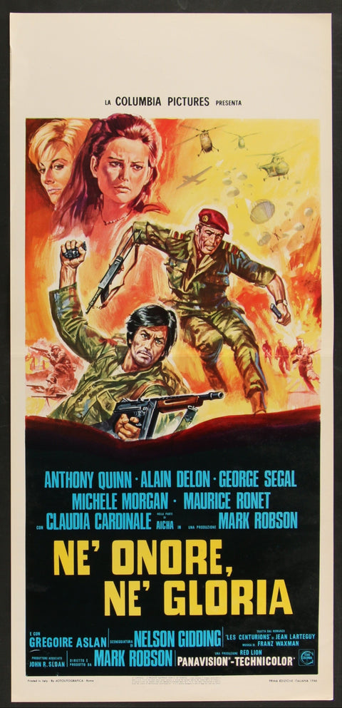 Affiche de film originale italienne de Lost Command (1966)