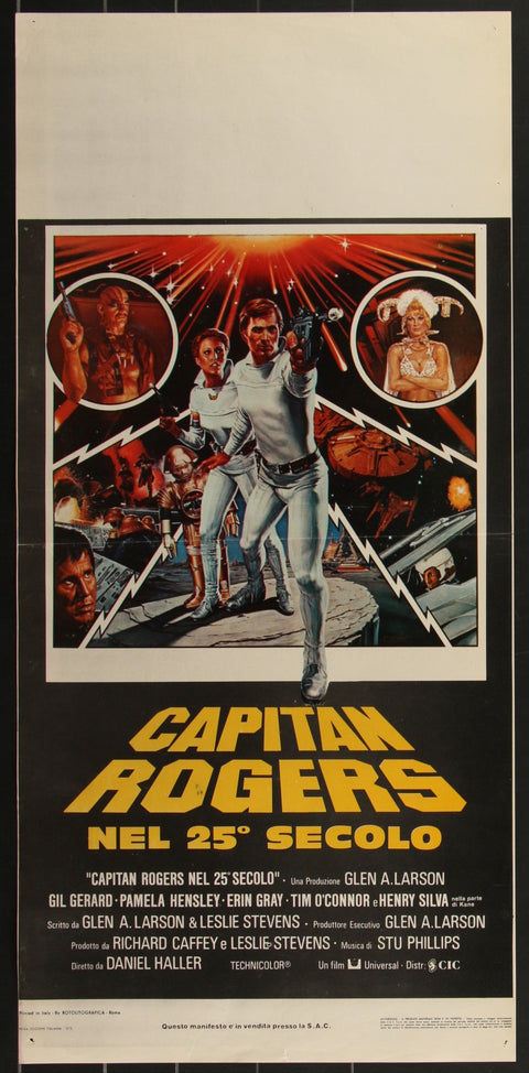 Affiche de film originale italienne de Buck Rogers au 25e siècle (1979)