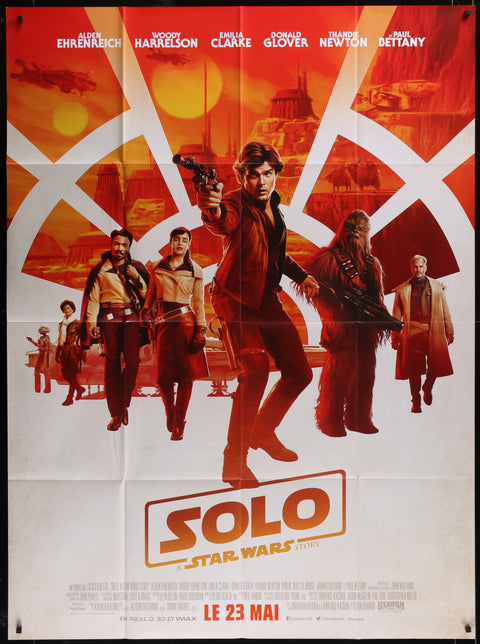 Solo : Une histoire de Star Wars (2018) Affiche de film originale française à un panneau