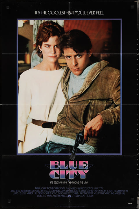 Blue City (1985) Original US-Filmplakat (One Sheet)