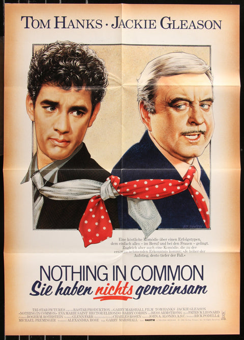 Nothing In Common (1986) Affiche de film allemande originale A1
