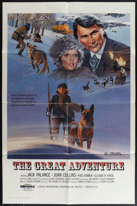 The Great Adventure (1975) Original US One Sheet Movie Poster