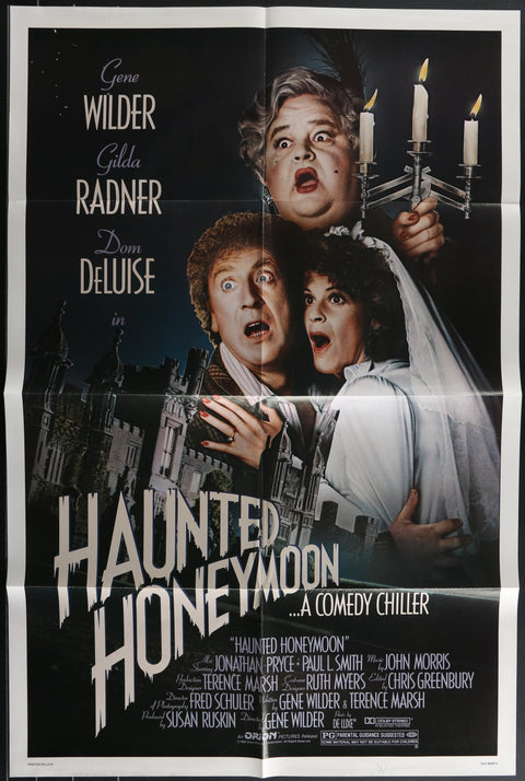 Haunted Honeymoon (1986) Original US One Sheet Movie Poster