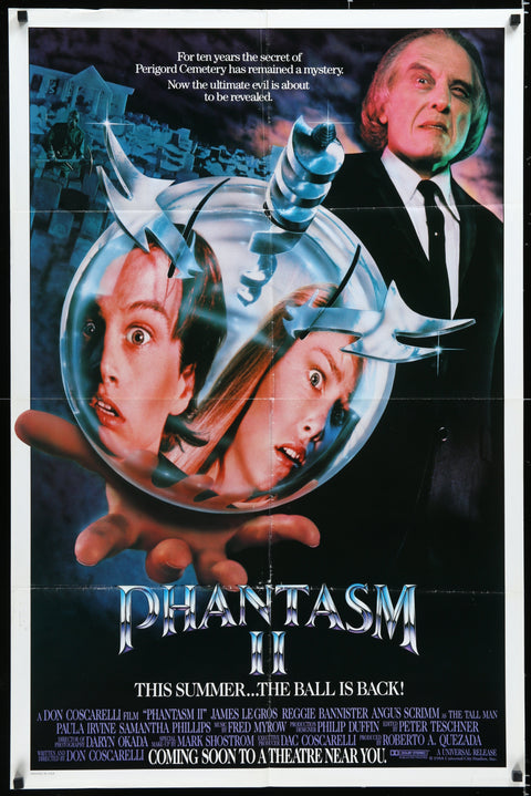 Affiche de film originale américaine (One Sheet) de Phantasm II (1988)