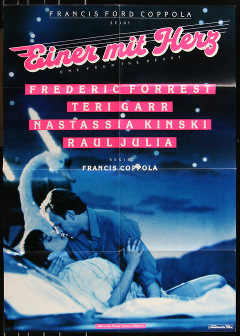 One From The Heart (1982) Affiche de film allemande originale A1