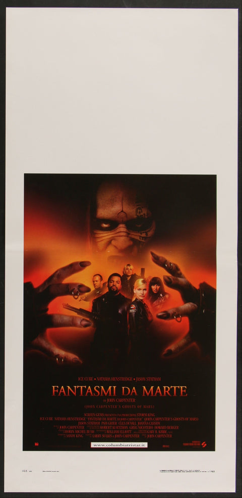Ghosts Of Mars (2001) Original Italian Locandina Movie Poster