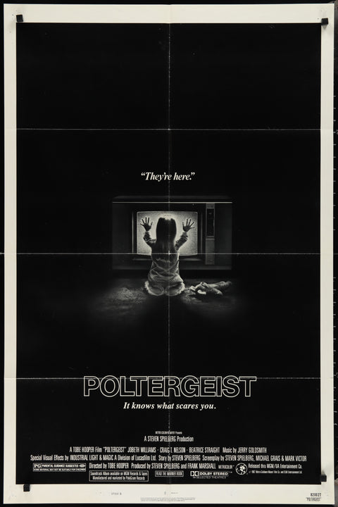 Poltergeist (1982) Original US One Sheet Movie Poster