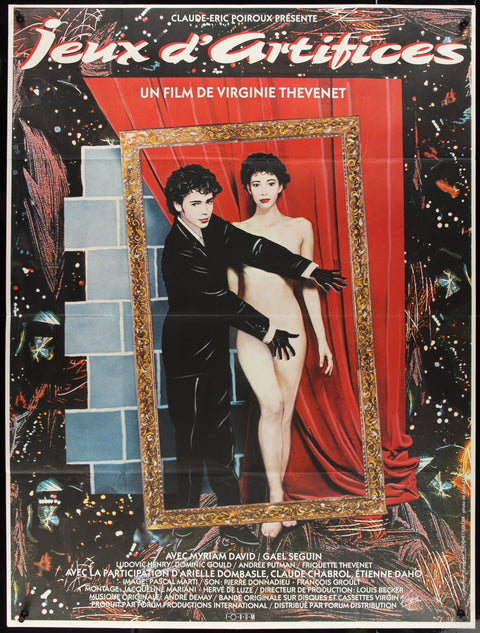 Jeux d'artifices (1987) Affiche de film française originale grand format