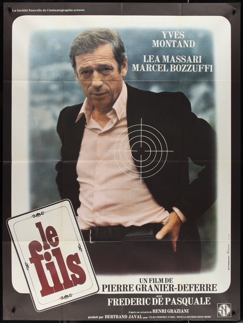 Affiche de film originale française grand format du film Le Fils (1973)