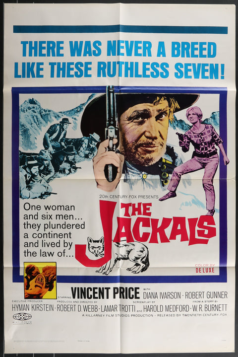 Die Schakale (1967) Original US-Filmplakat (One Sheet)